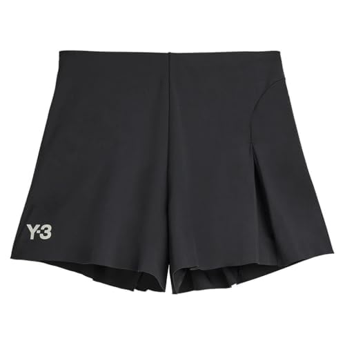 adidas Y-3 Women's Tennis PRO Match Slim FIT Shorts, Black, Small