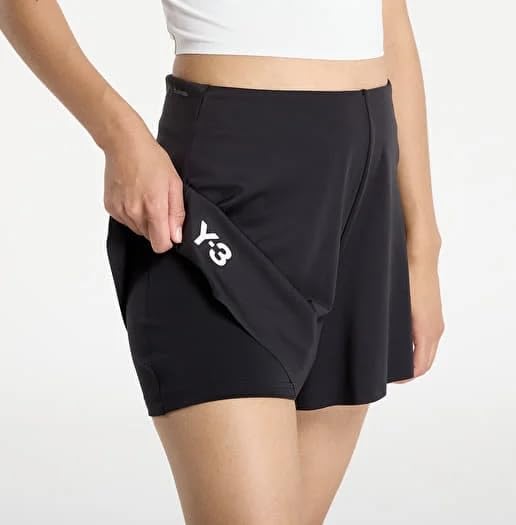 adidas Y-3 Women's Tennis PRO Match Slim FIT Shorts, Black, Small