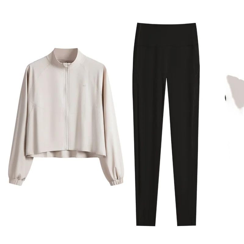 Women's Zip Jacket Yoga Set