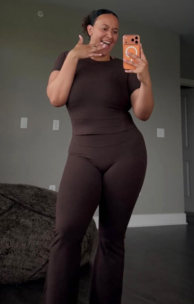 High Waist Flare Yoga Leggings
