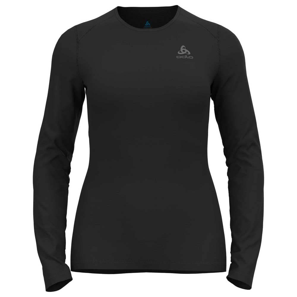 Odlo BL Women's Round Neck L/S Fundamentals Active Knit Top