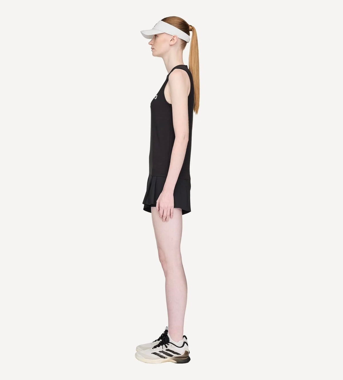adidas Y-3 Women's Tennis PRO Match Slim FIT Shorts, Black, Small