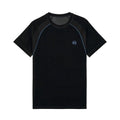Black Crew Neck Sports Lab T-Shirt 403046-0004 by HOM