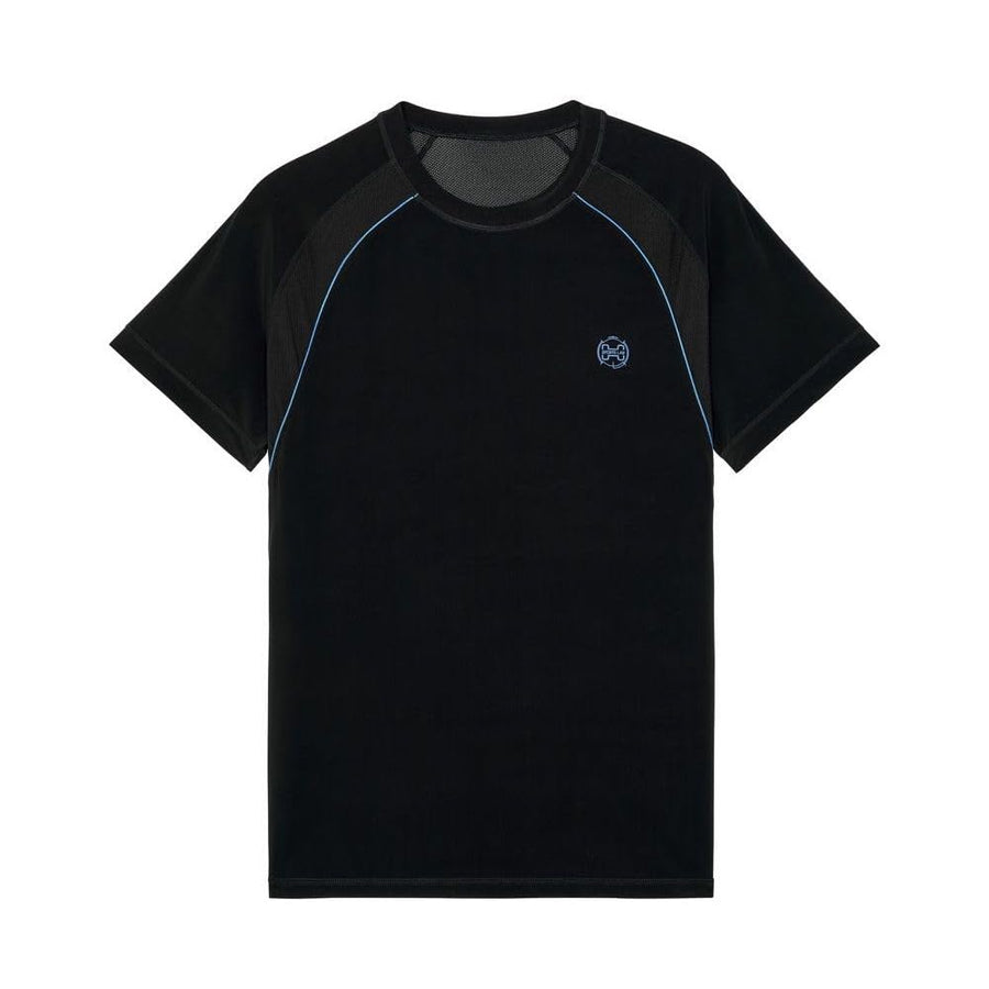Black Crew Neck Sports Lab T-Shirt 403046-0004 by HOM