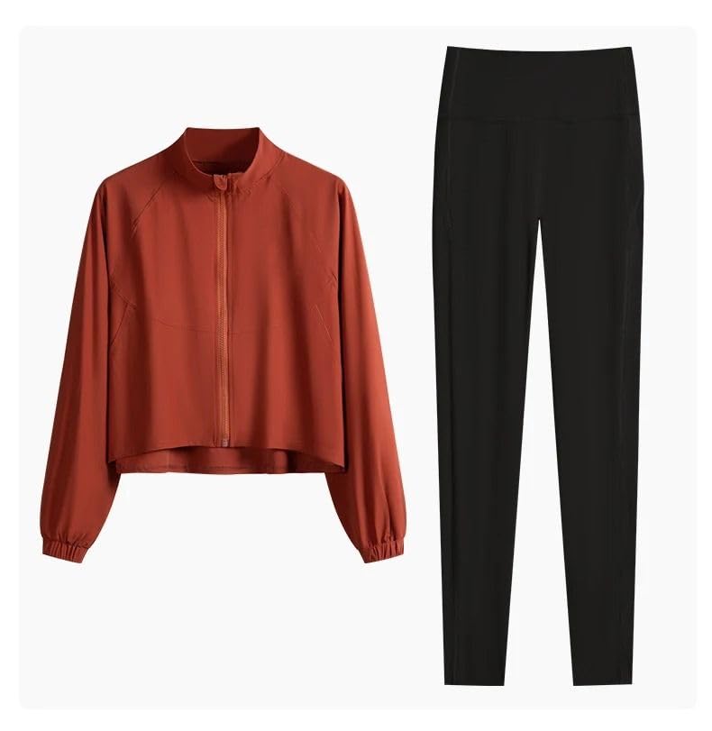 Women's Zip Jacket Yoga Set