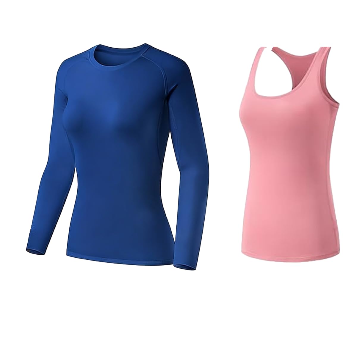Women's Compression Workout Top Set