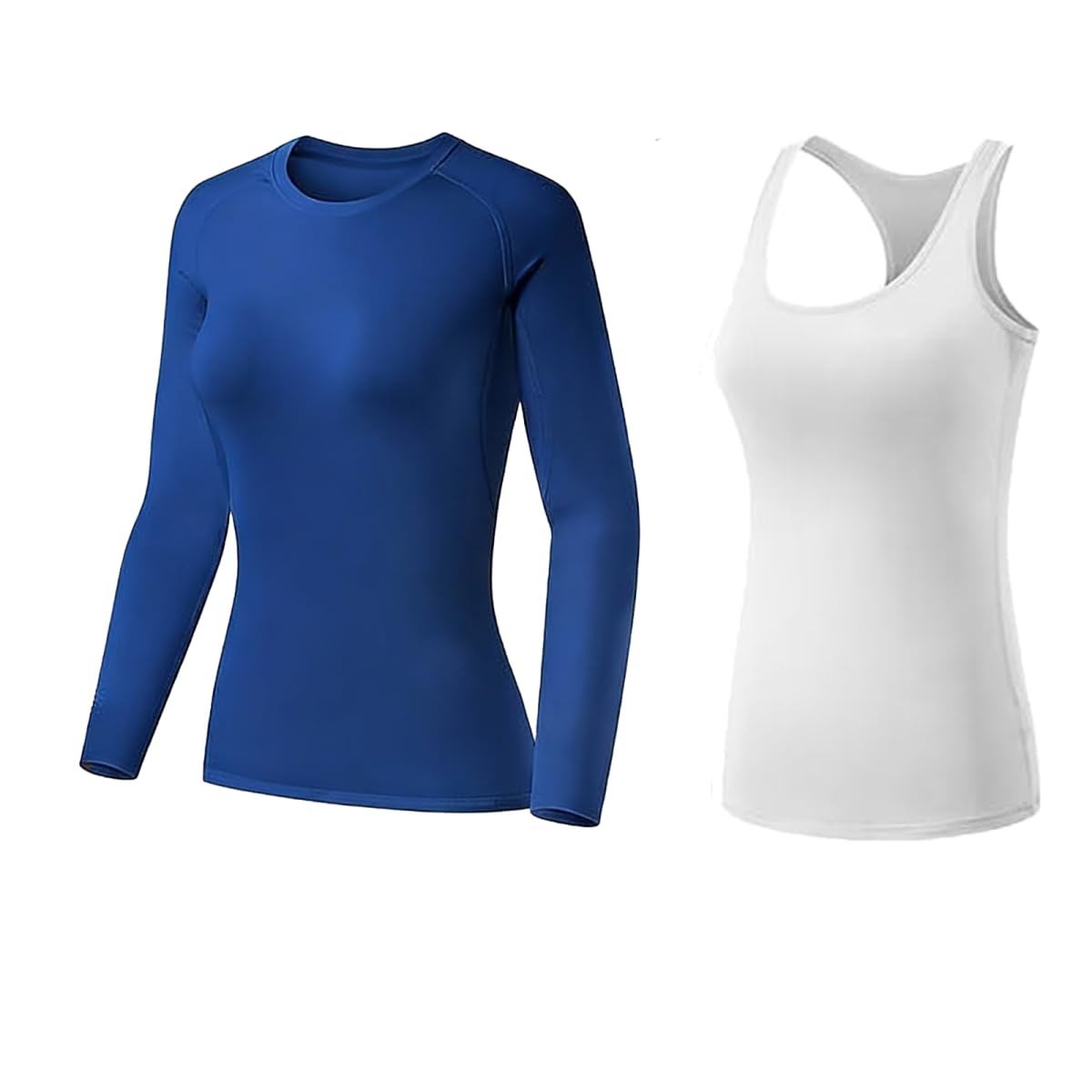 Women's Compression Workout Top Set