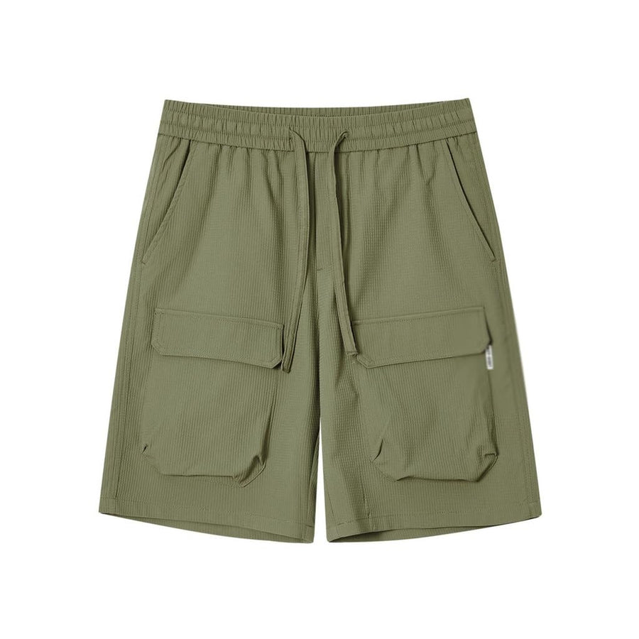 Men's Elastic Waist Casual Shorts