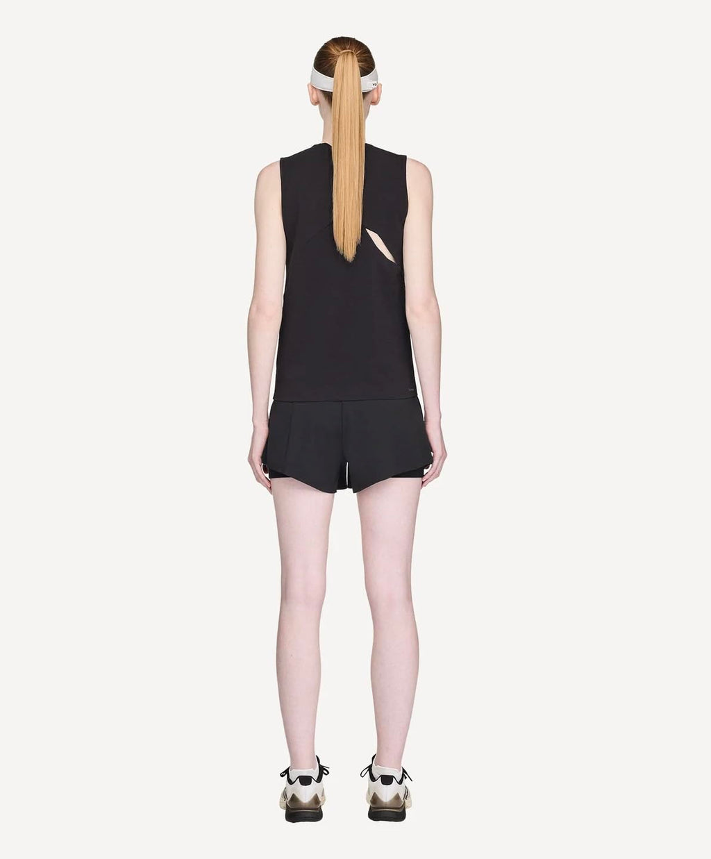 adidas Y-3 Women's Tennis PRO Match Slim FIT Shorts, Black, Small
