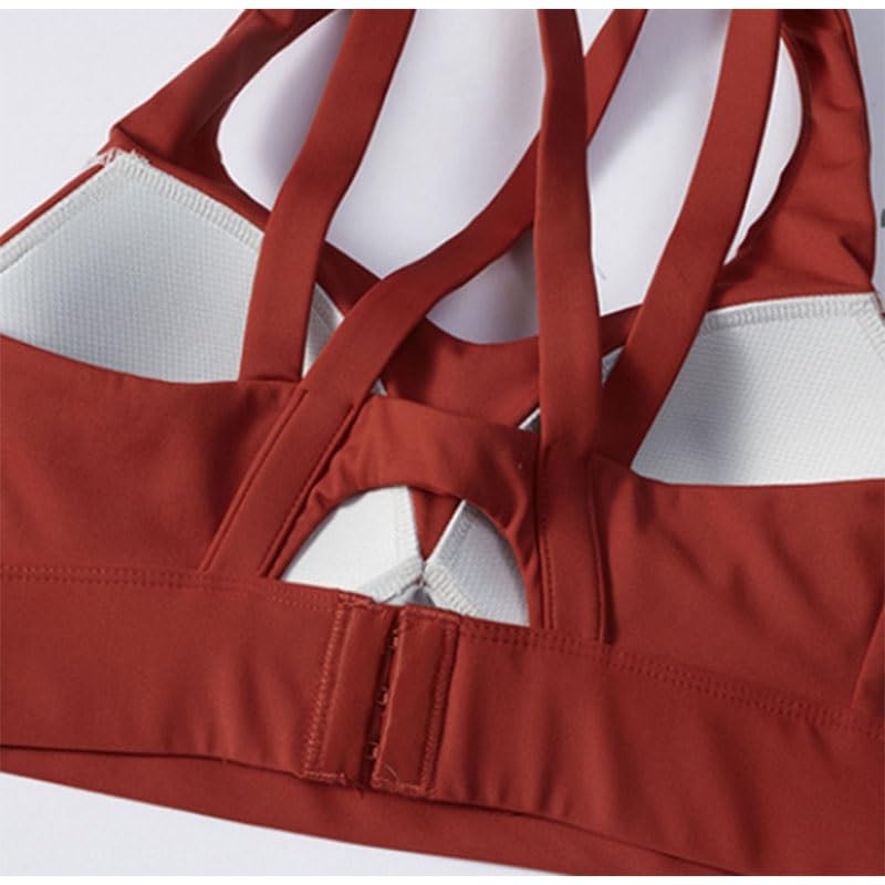 Shockproof Push-Up Yoga Sports Bra