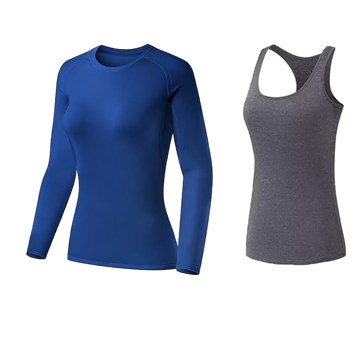 Women's Compression Workout Top Set