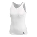 adidas Women`s Climachill Tennis Tank White-(191027085085)
