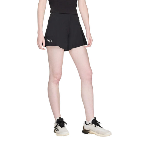 adidas Y-3 Women's Tennis PRO Match Slim FIT Shorts, Black, Small