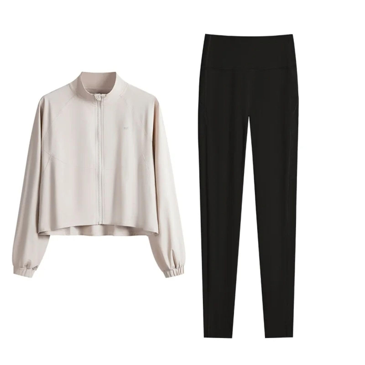 Women's Zip Jacket Yoga Set