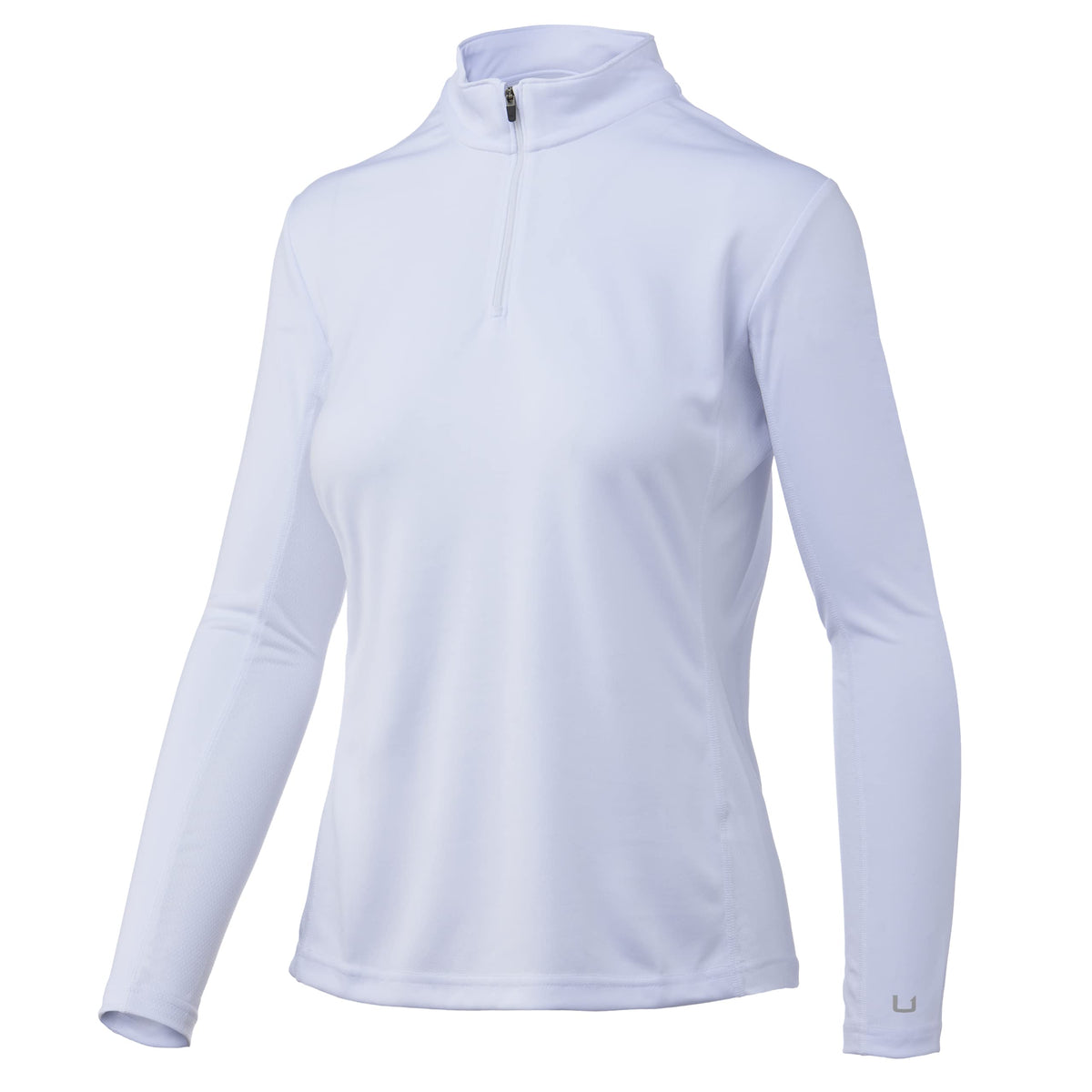 HUK Women's Icon 1/4 Zip Long Sleeve| Fishing Shirt with Sun Protection