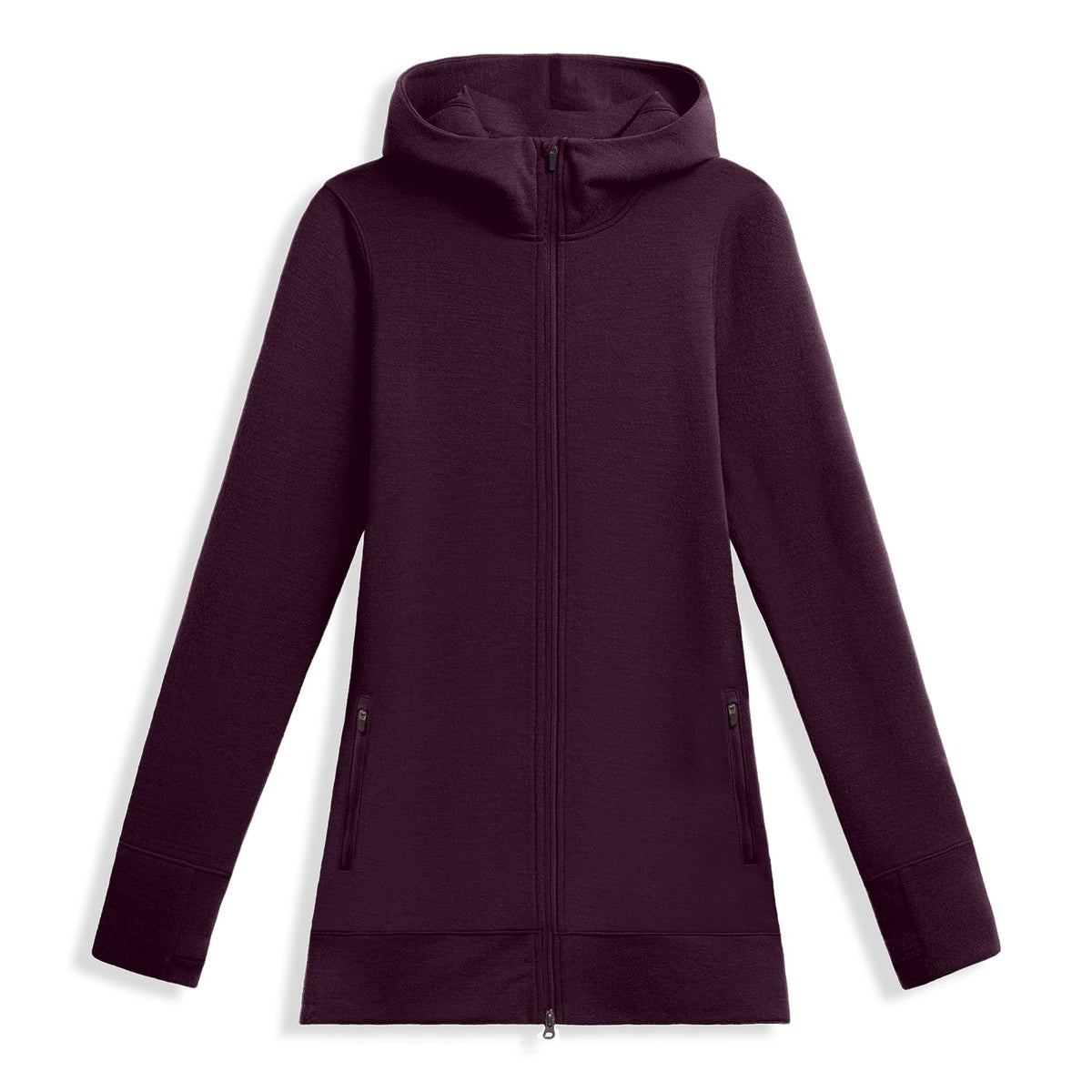 Women's Merino Wool Hoodie Jacket