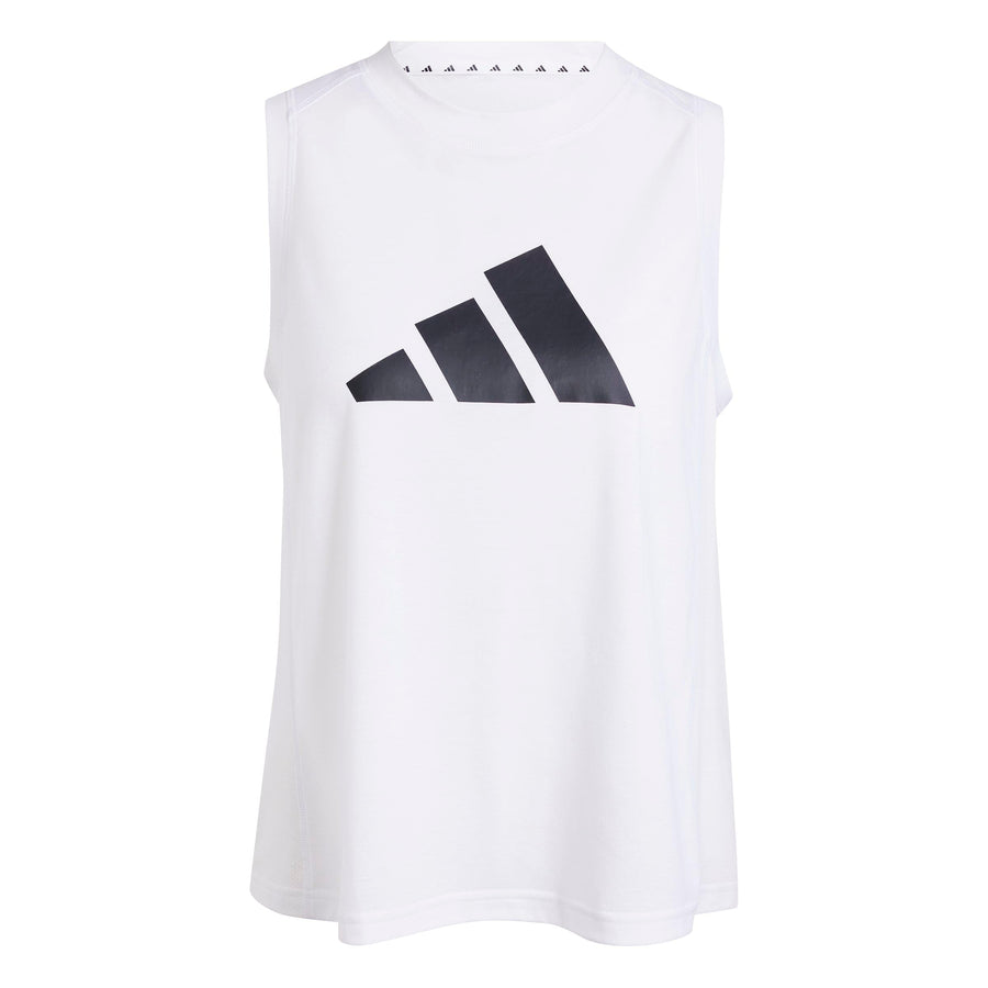 adidas Women's Train Essentials Big Performance Logo Training Tank Top T-Shirt