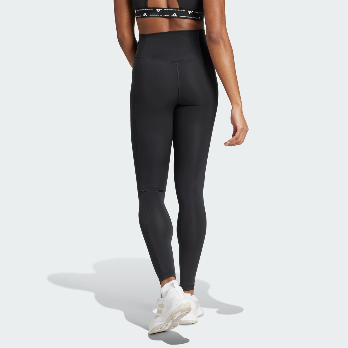 adidas Optime Essentials Stay in Play Full Length Leggings - Thighs - Tights - Women's