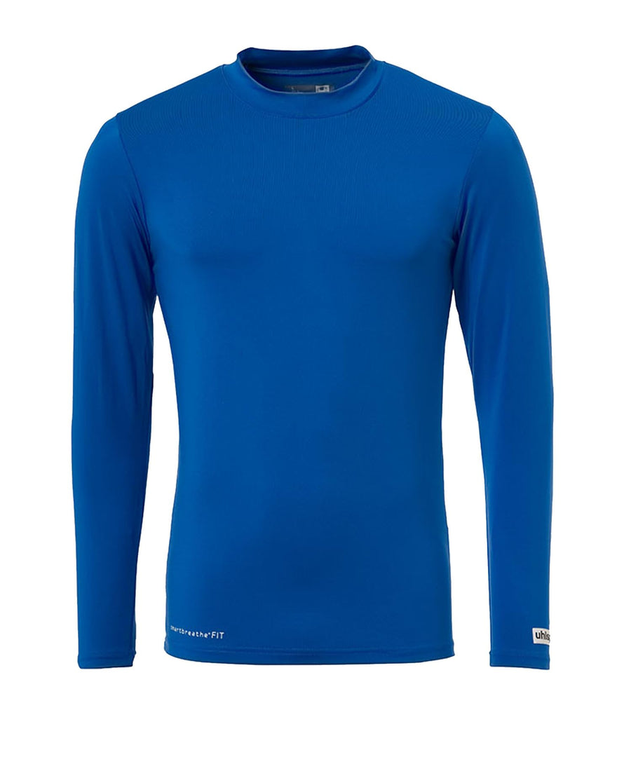 uhlsport Baselayer shirt LS azure blue, Größe UK:XXL