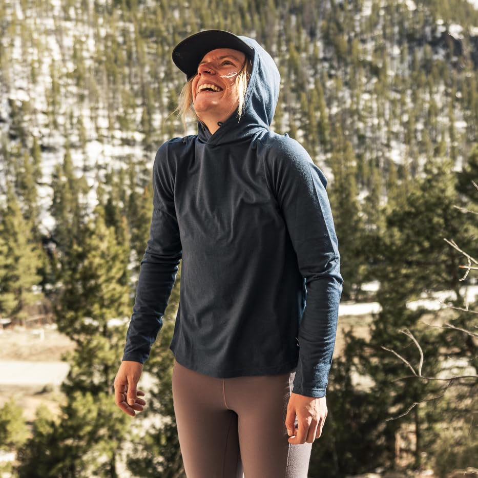 Women's Merino Wool Sun Hoodie