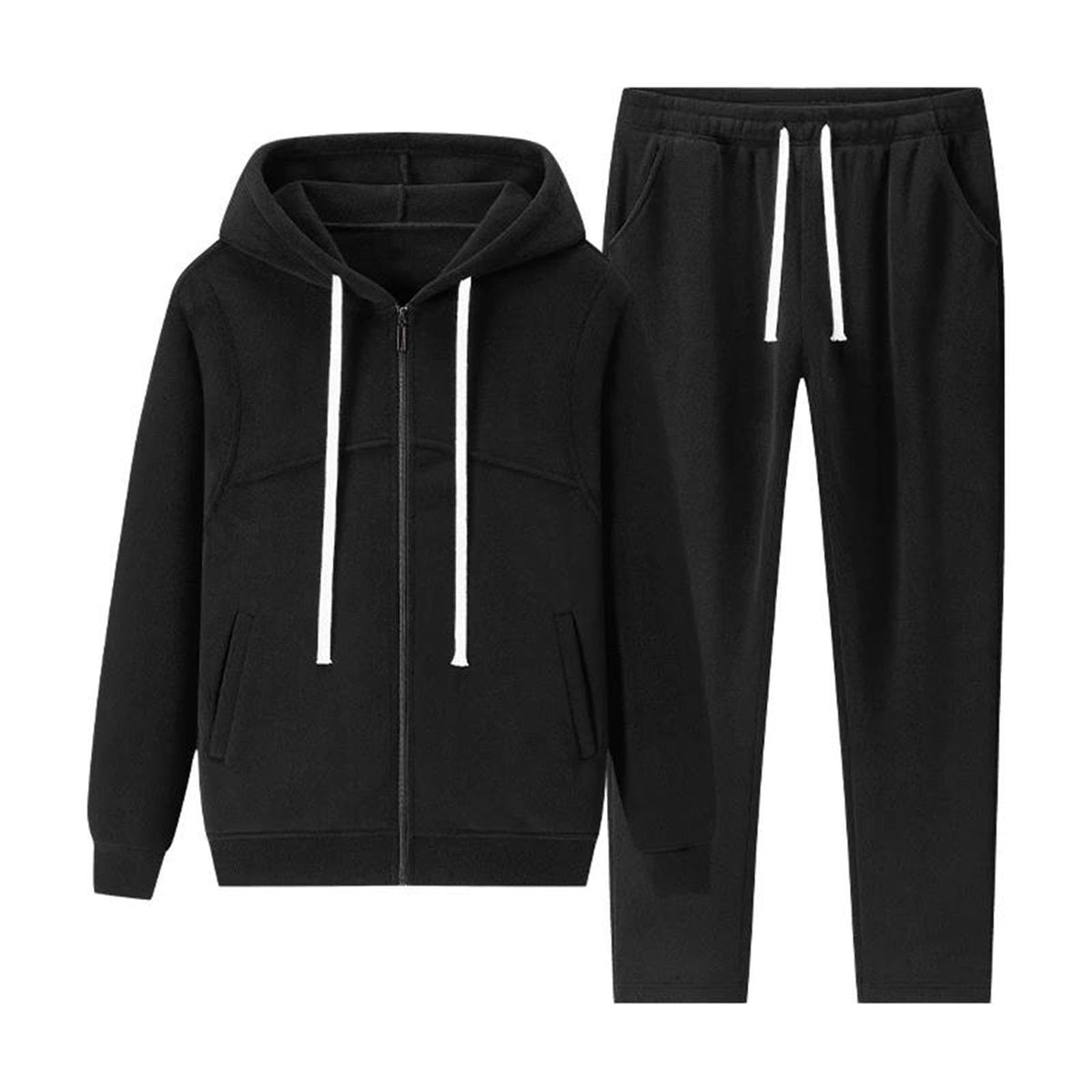 Men's Hooded Tracksuit Set