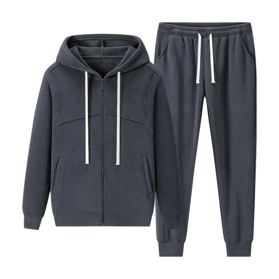 Men's Hooded Tracksuit Set