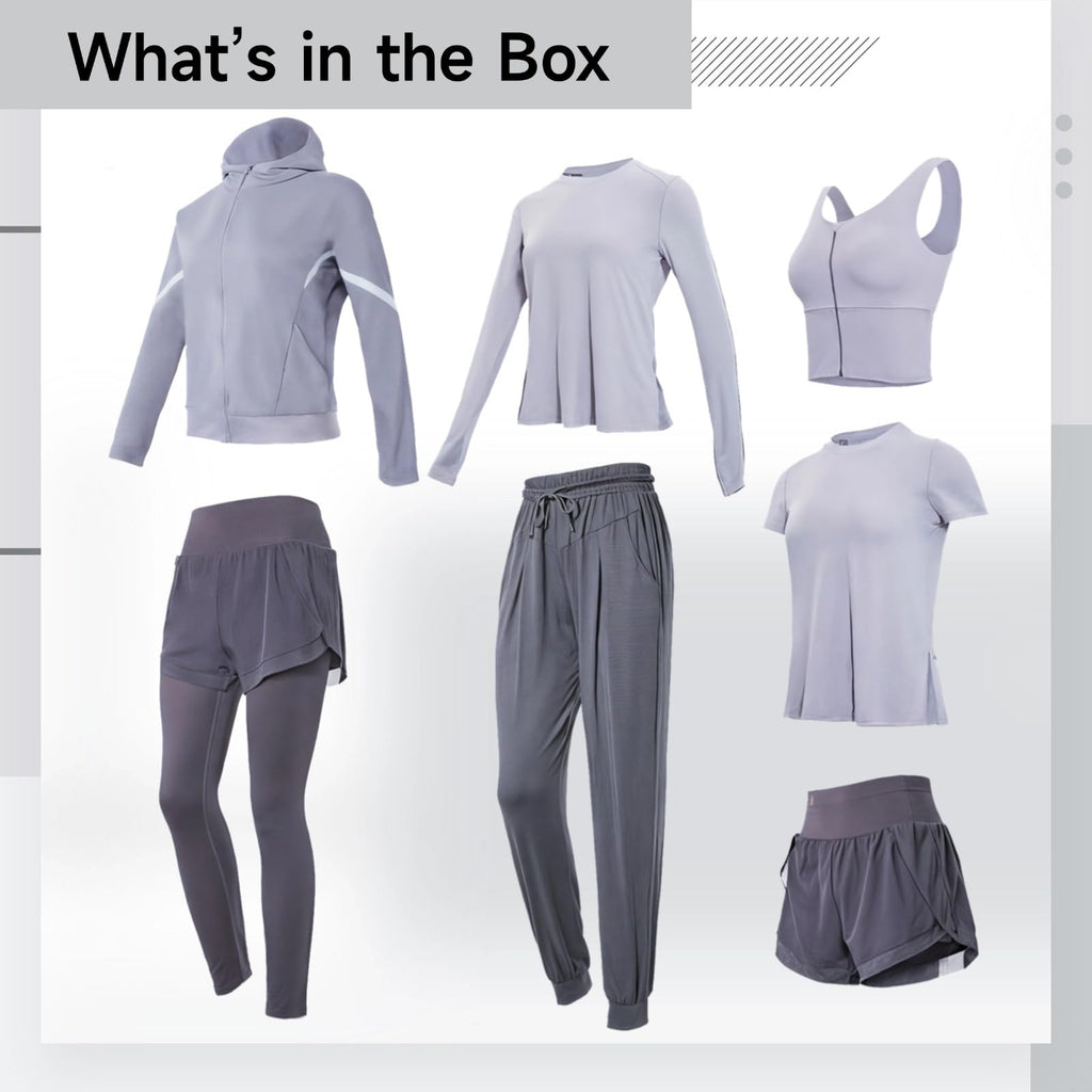 Women's 7-Piece Workout Set