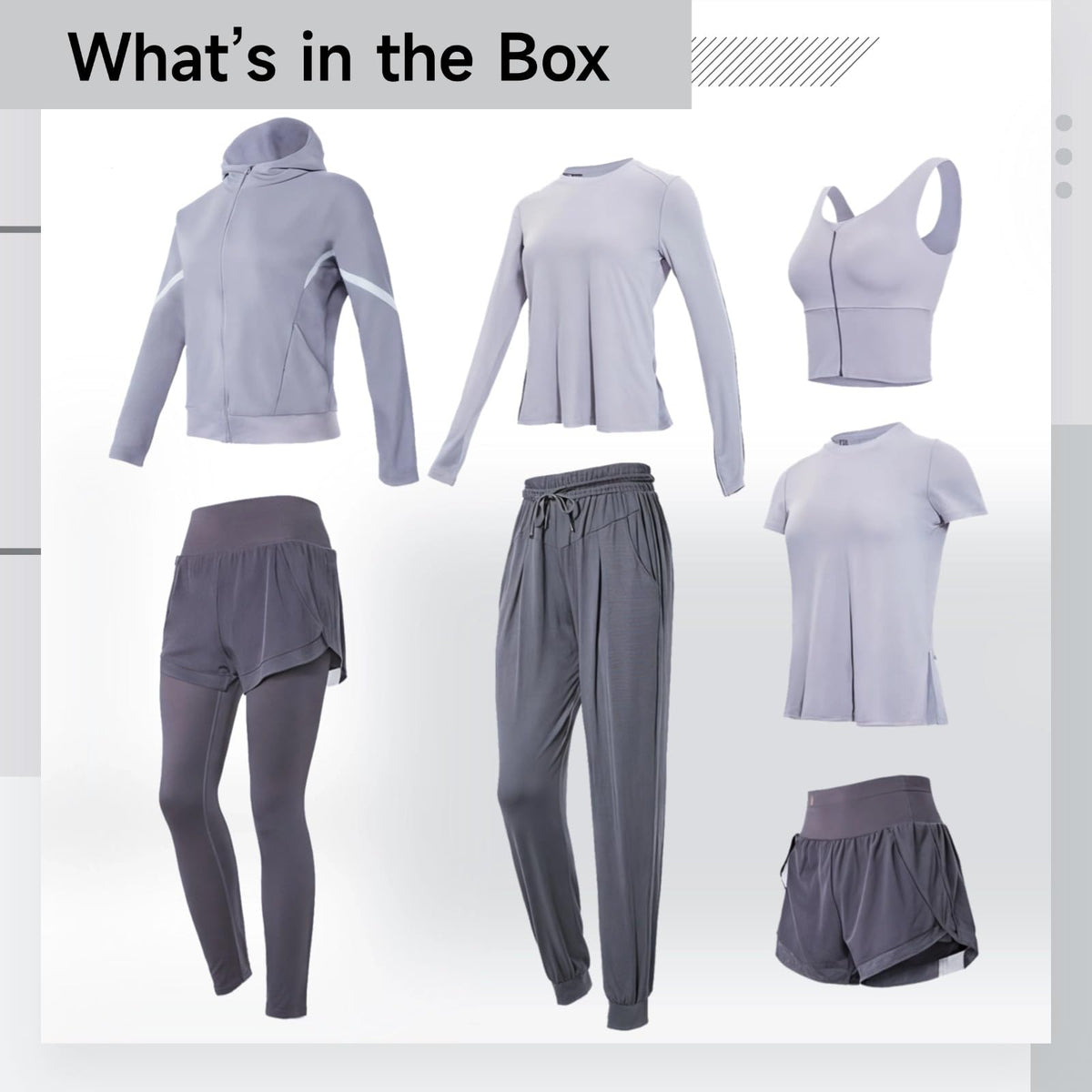 Women's 7-Piece Workout Set