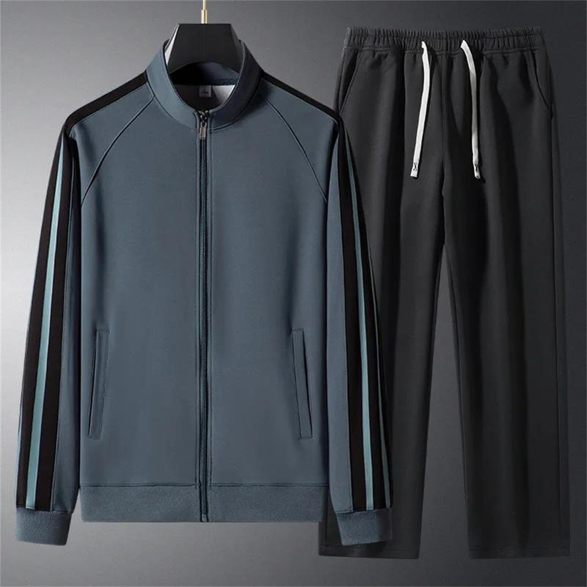 Men's Zip Tracksuit Set