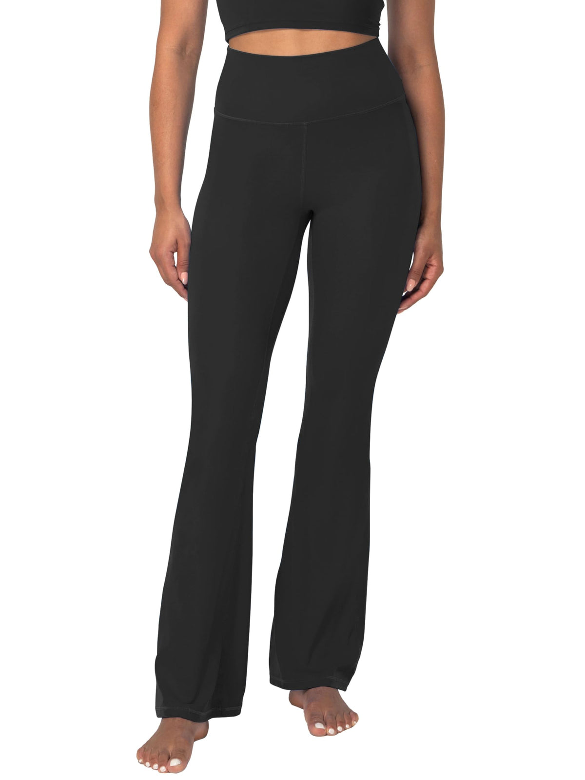 Mini Flare Yoga Leggings & Sports Bra Set