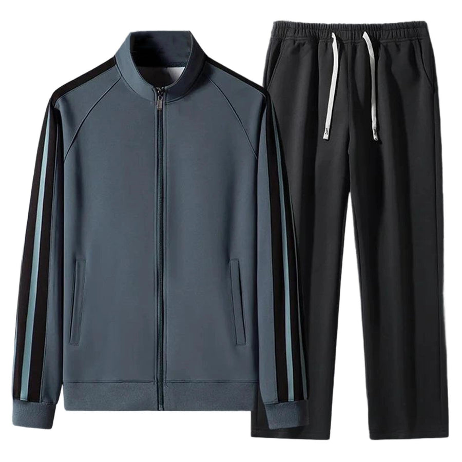 Men's Zip Tracksuit Set