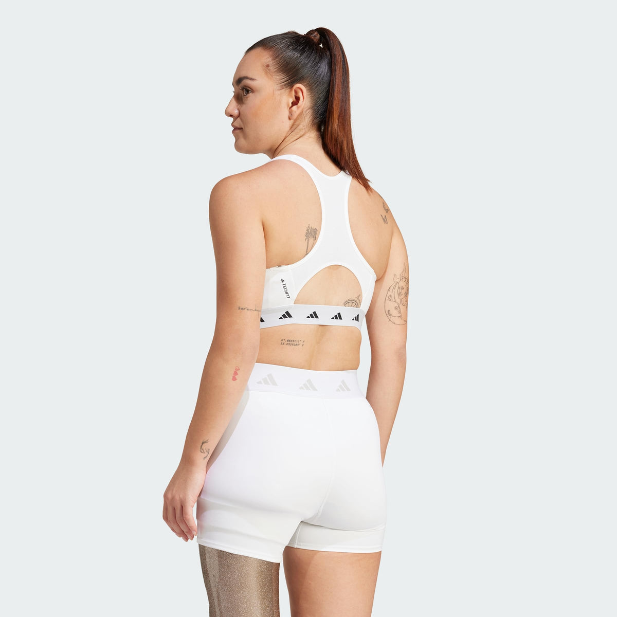 adidas Womens Techfit Medium Support Bra