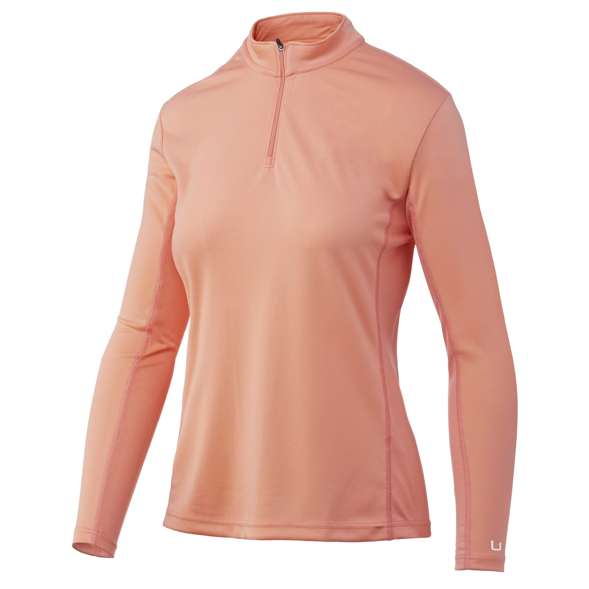 HUK Women's Icon 1/4 Zip Long Sleeve| Fishing Shirt with Sun Protection