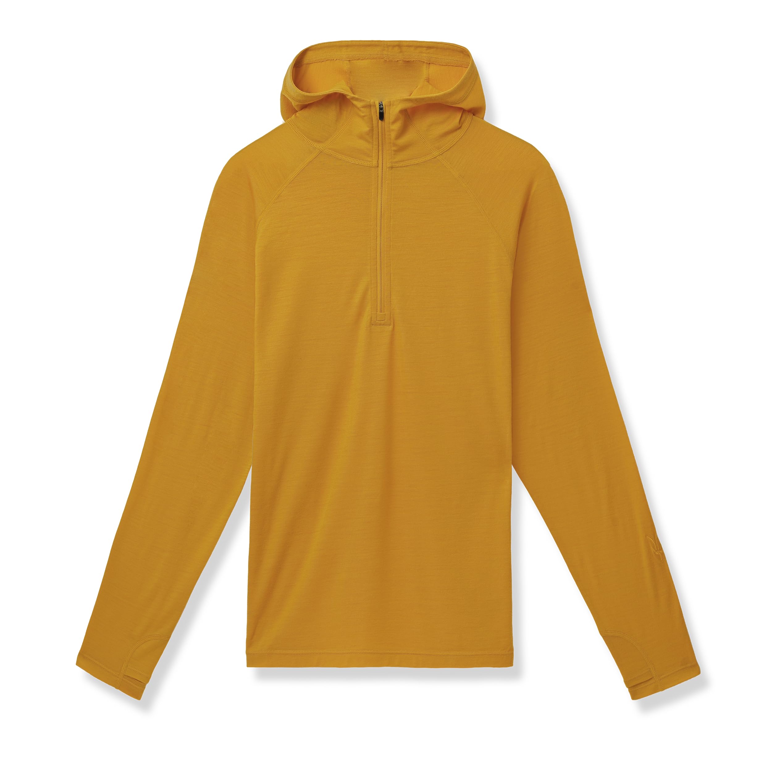 Men's Merino Wool Half Zip Hoodie