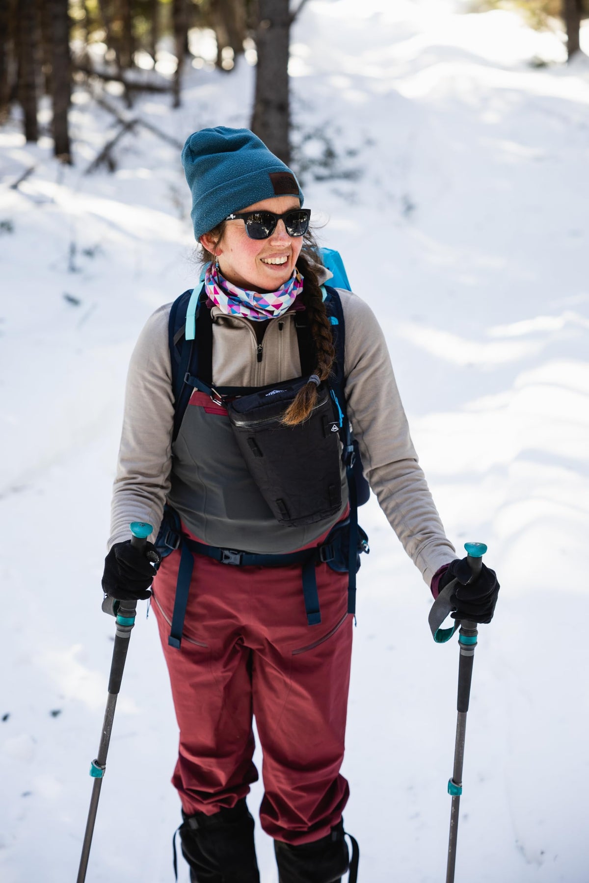 Women's Merino Wool Zip Hoodie