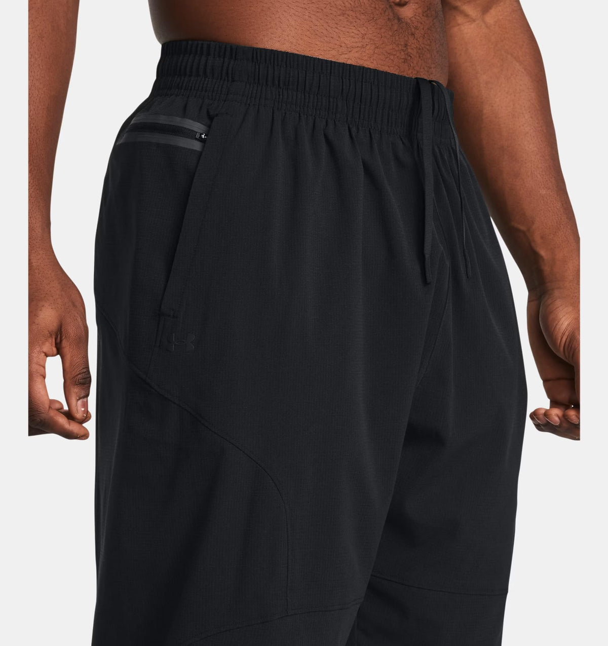Under Armour UA Unstoppable Vent Men's Crop Loose Fit Pants, Black, 3XL