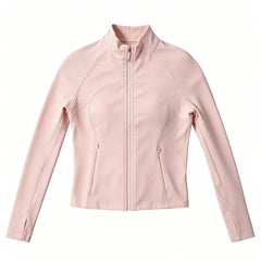 FLYOELAL Women's Full Zip Running Track Jacket