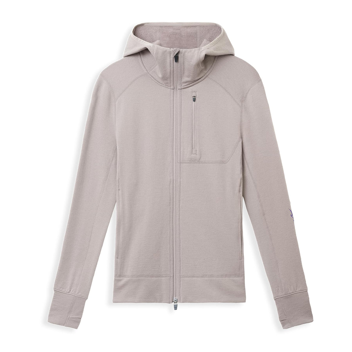 Women's Merino Wool Zip Hoodie