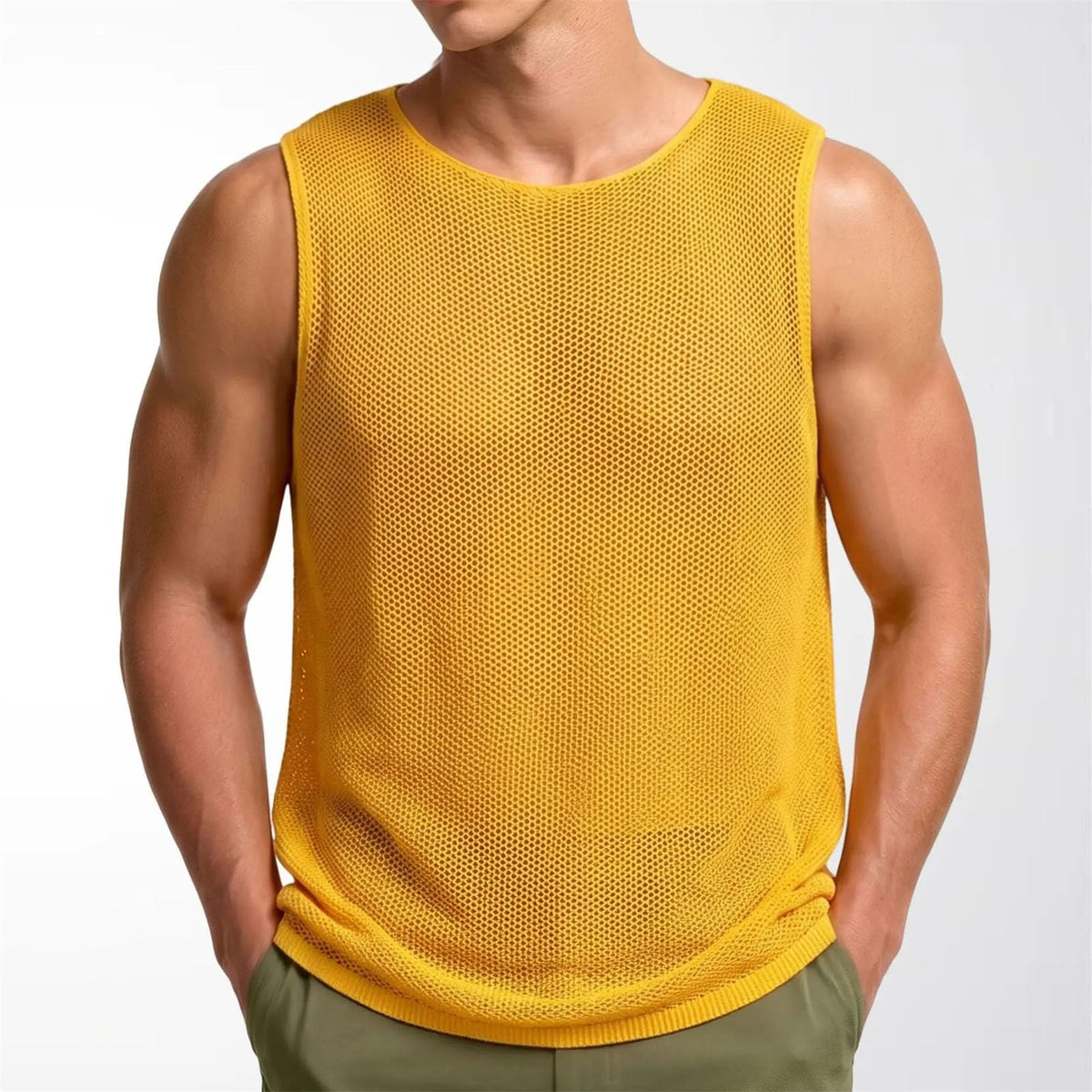 Men's Slim Fit Workout Tank Top
