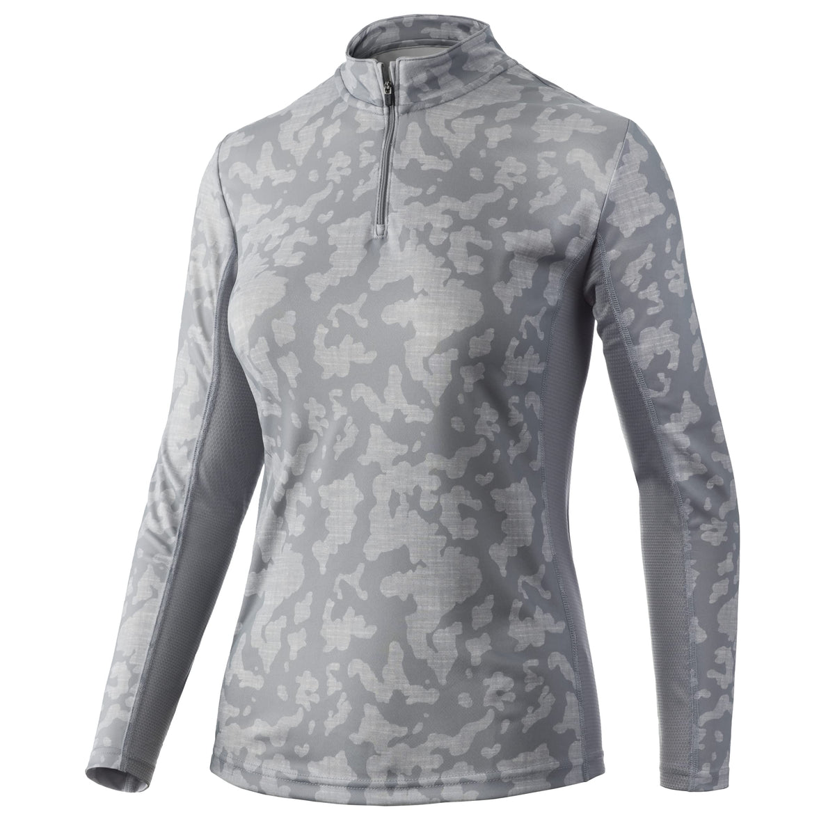 HUK Women's Icon 1/4 Zip Long Sleeve| Fishing Shirt with Sun Protection