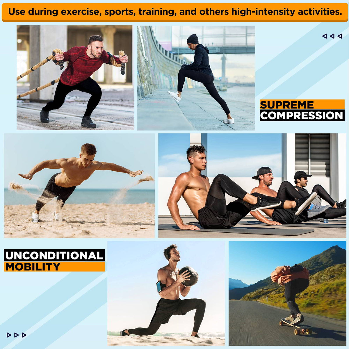 Men's Compression Training Leggings