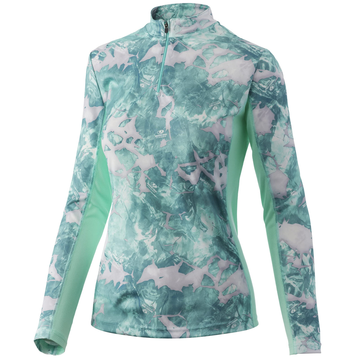 HUK Women's Icon 1/4 Zip Long Sleeve| Fishing Shirt with Sun Protection