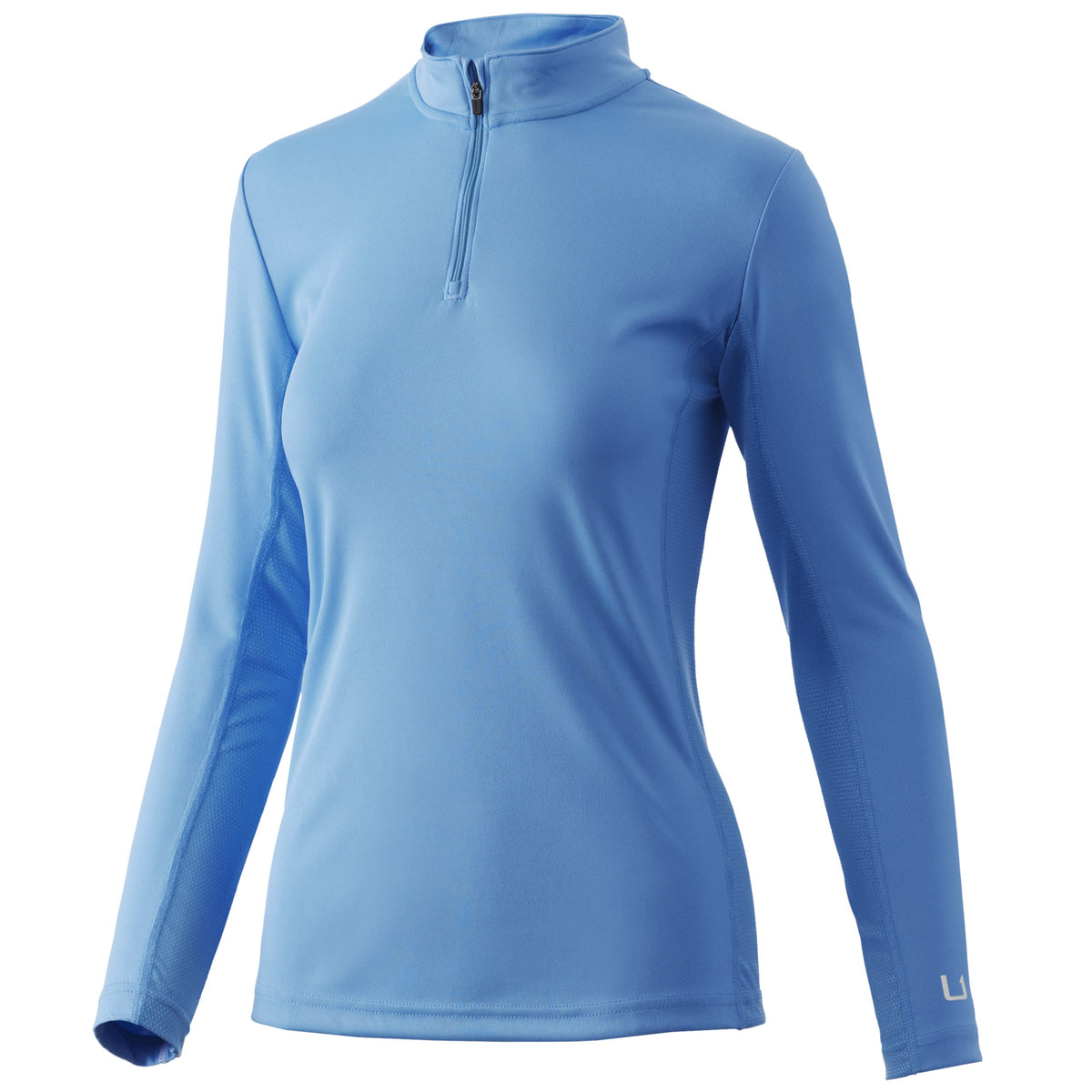 HUK Women's Icon 1/4 Zip Long Sleeve| Fishing Shirt with Sun Protection