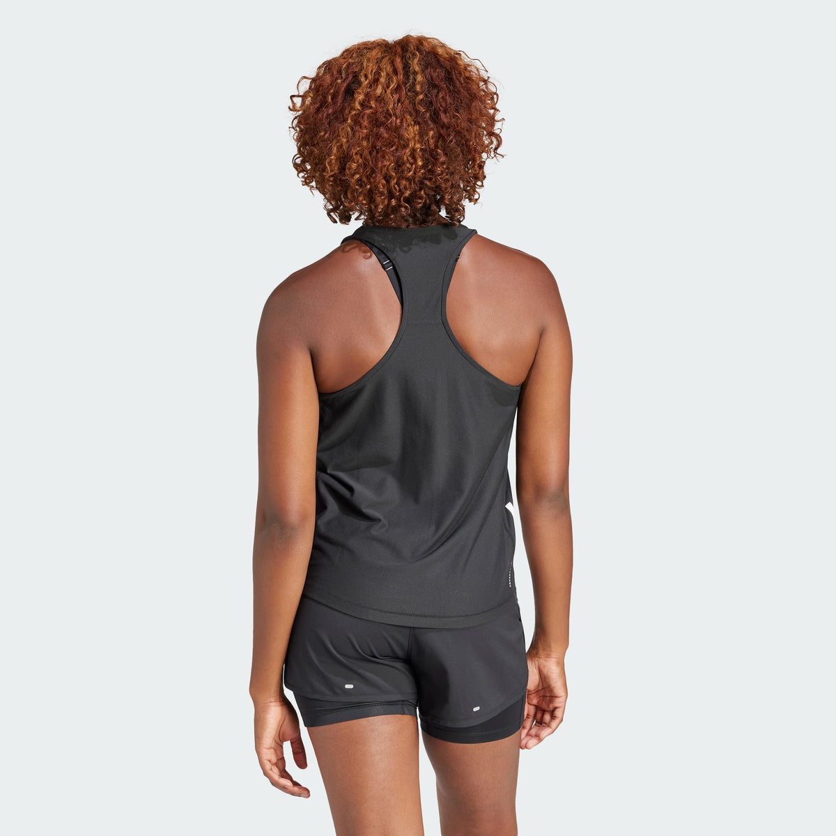 adidas Own The Run Womens Running Vest Tank Top - Black