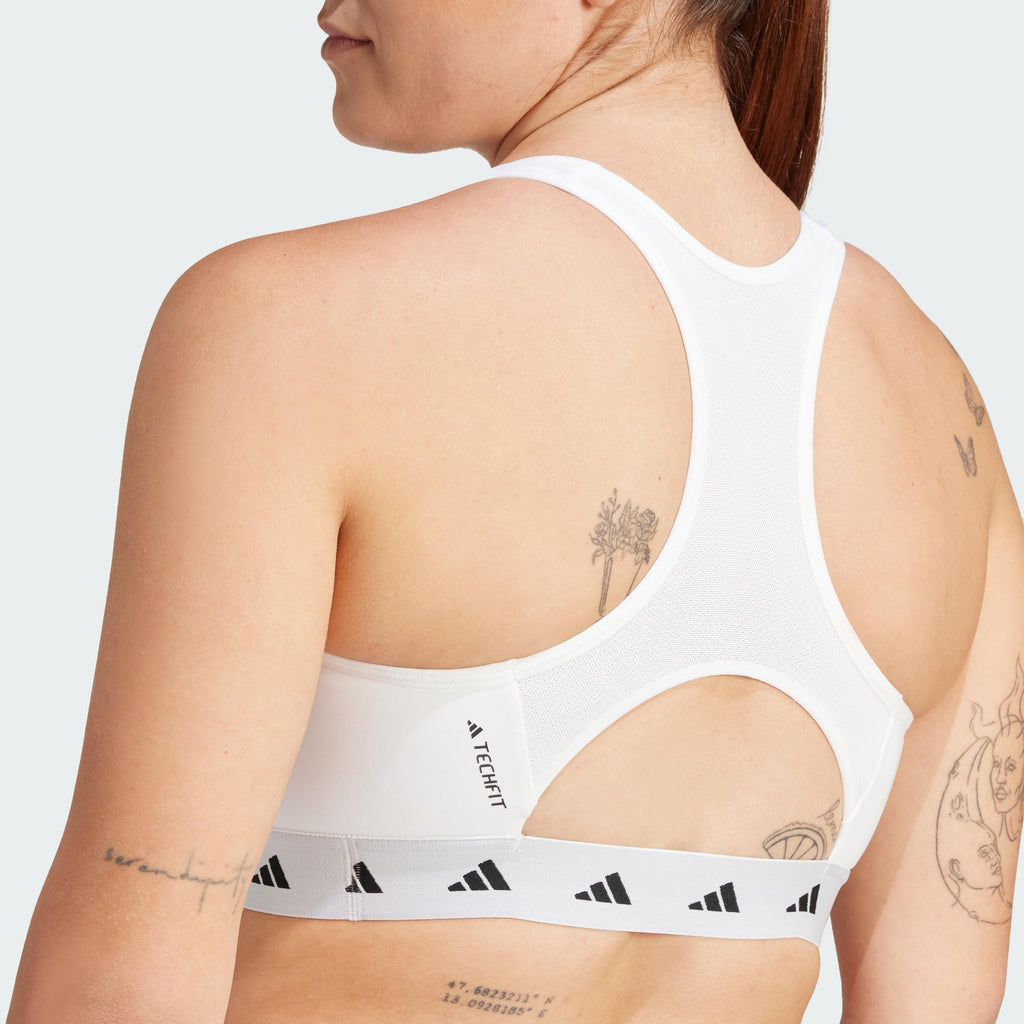 adidas Womens Techfit Medium Support Bra