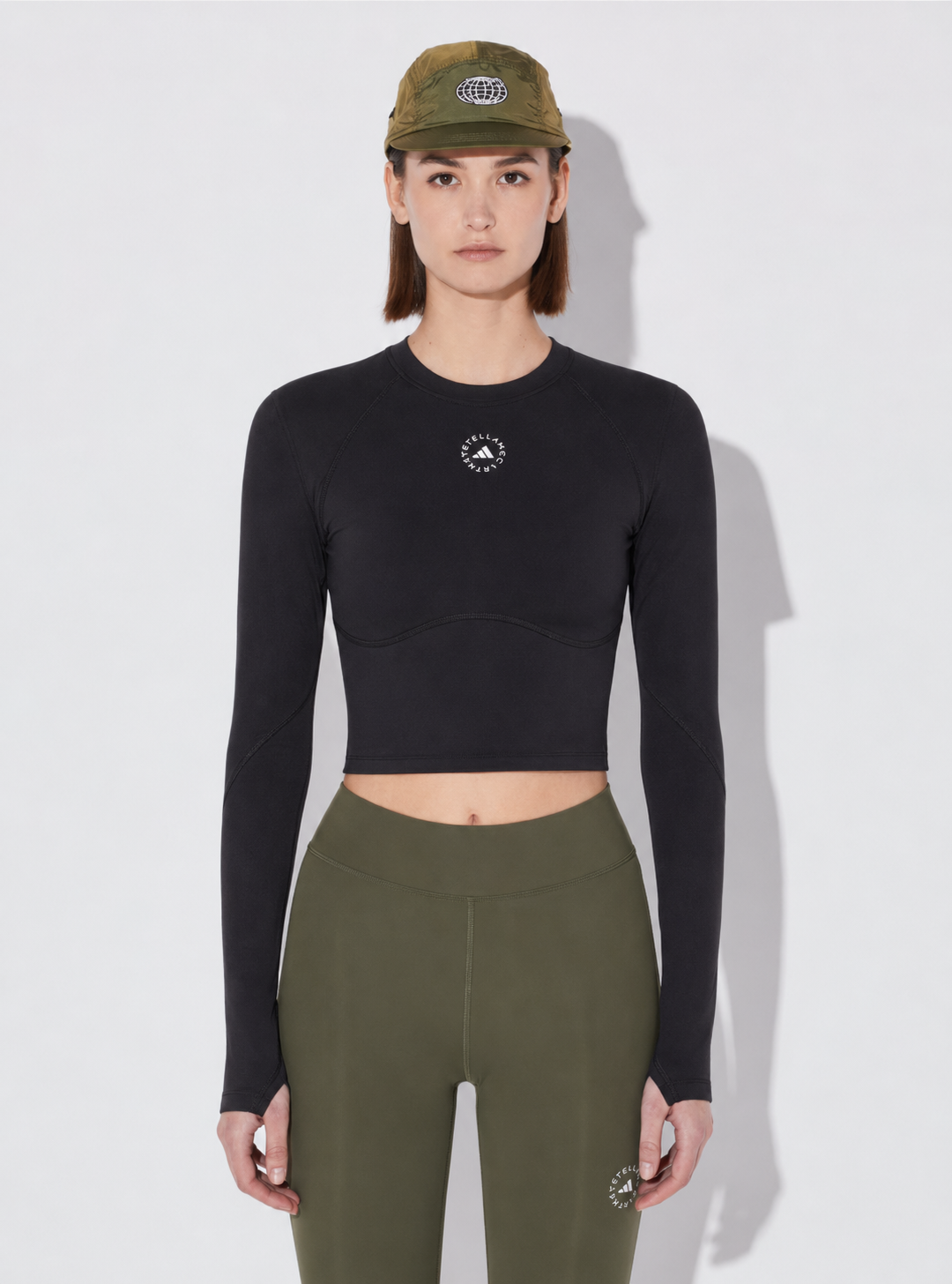 adidas Women's By Stella McCartney Training Long Sleeve Cro
